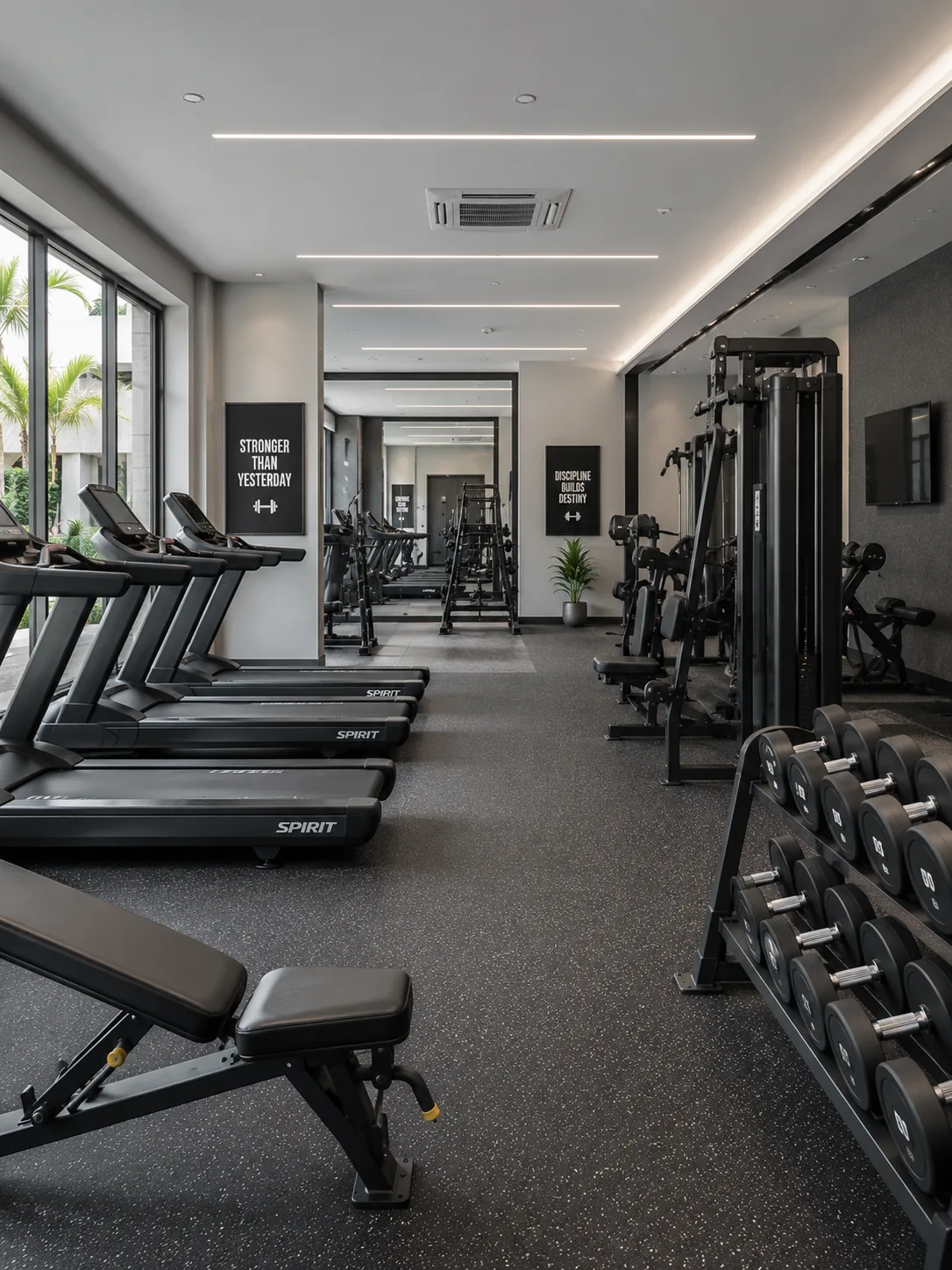 Fitness studio